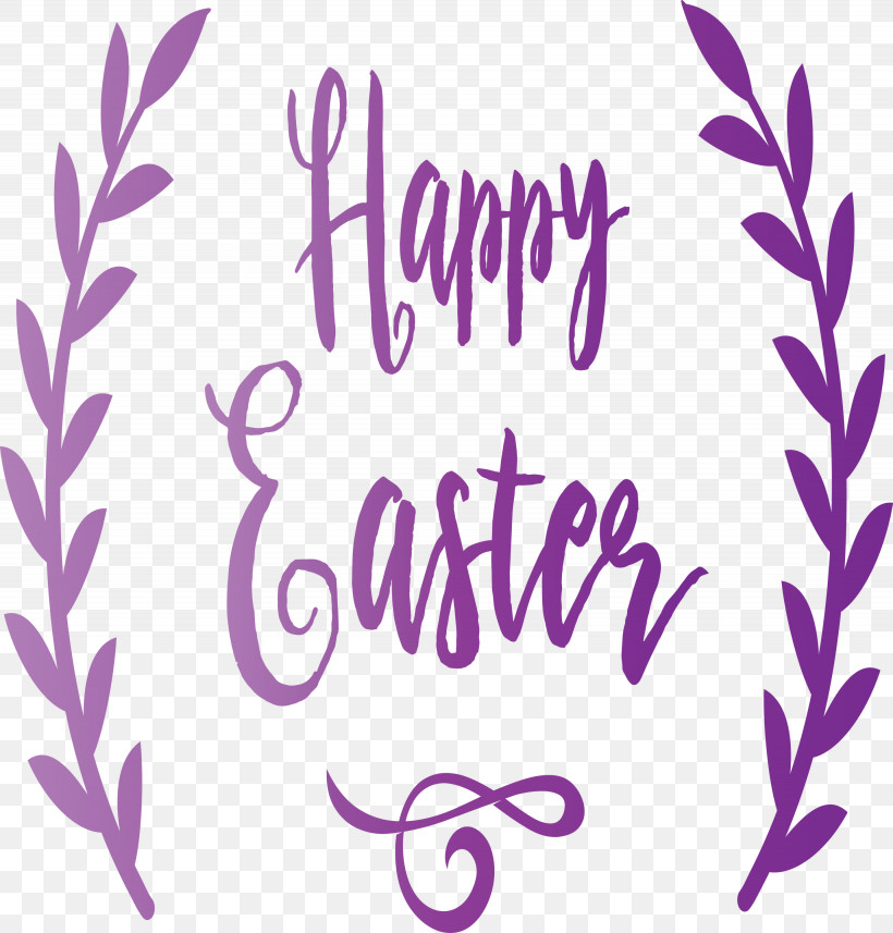 Easter Day Easter Sunday, PNG, 2870x3000px, Easter Day, Calligraphy, Easter Sunday, Lavender, Lilac Download Free
