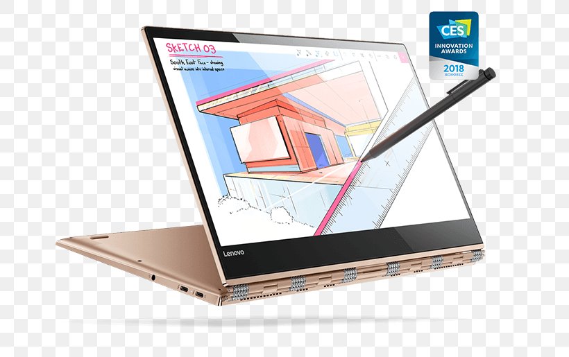 Laptop Lenovo Yoga 920 2-in-1 PC Computer, PNG, 725x515px, 2in1 Pc, Laptop, Computer, Computer Hardware, Computer Monitor Download Free