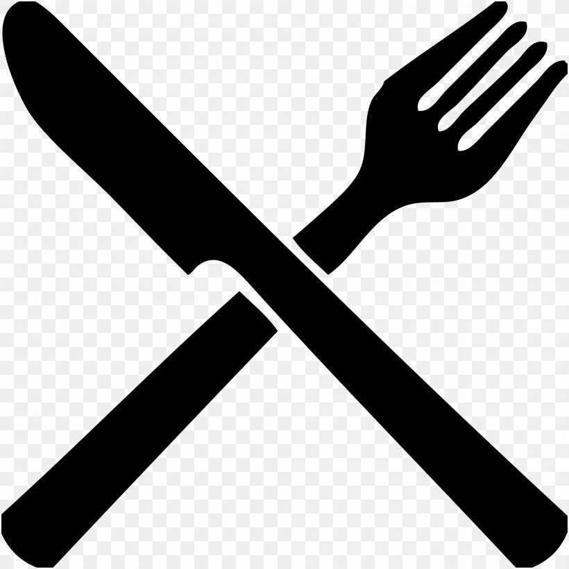 Barbecue Restaurant Fork, PNG, 2000x2000px, Barbecue, Black And White, Cooking, Cutlery, Food Download Free