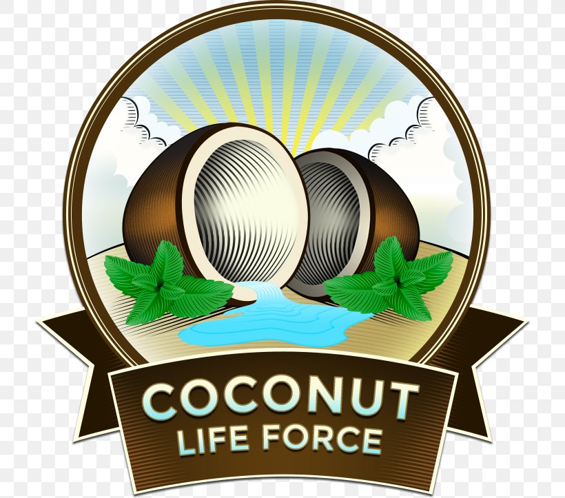 Coconut Oil Logo Brand, PNG, 722x723px, Coconut Oil, Brand, Cheap, Coconut, Coconut Paradise Villas Download Free