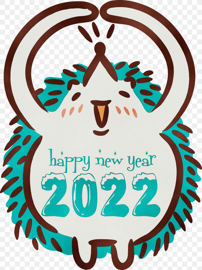 Logo Meter Teal Tree, PNG, 2248x3000px, Happy New Year, Logo, Meter, Paint, Teal Download Free