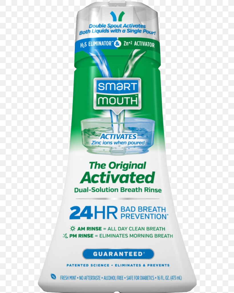 Smartmouth Original Activated Mouthwash Bad Breath Human Mouth Xerostomia, PNG, 559x1024px, Mouthwash, Bad Breath, Brand, Colgate, Dental Plaque Download Free