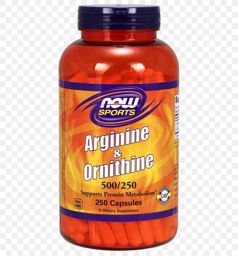 Dietary Supplement Ornithine Amino Acid Arginine NOW Foods, PNG, 453x880px, Dietary Supplement, Amino Acid, Arginine, Branchedchain Amino Acid, Capsule Download Free
