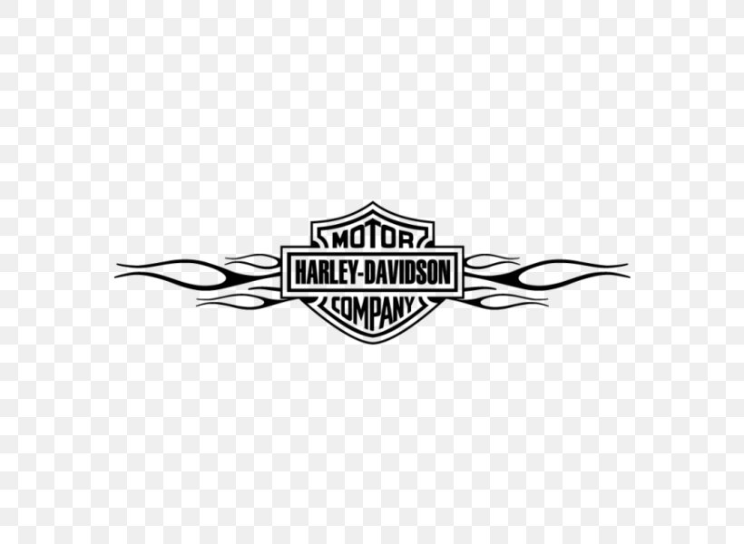Harley-Davidson Motorcycle Sticker Logo Wall Decal, PNG, 600x600px, Harleydavidson, Black, Black And White, Brand, Classic Harleydavidson Download Free