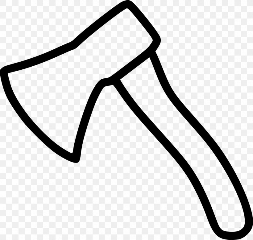 Clip Art Axe Hatchet Tool, PNG, 980x930px, Axe, Area, Black, Black And White, Dane Axe Download Free