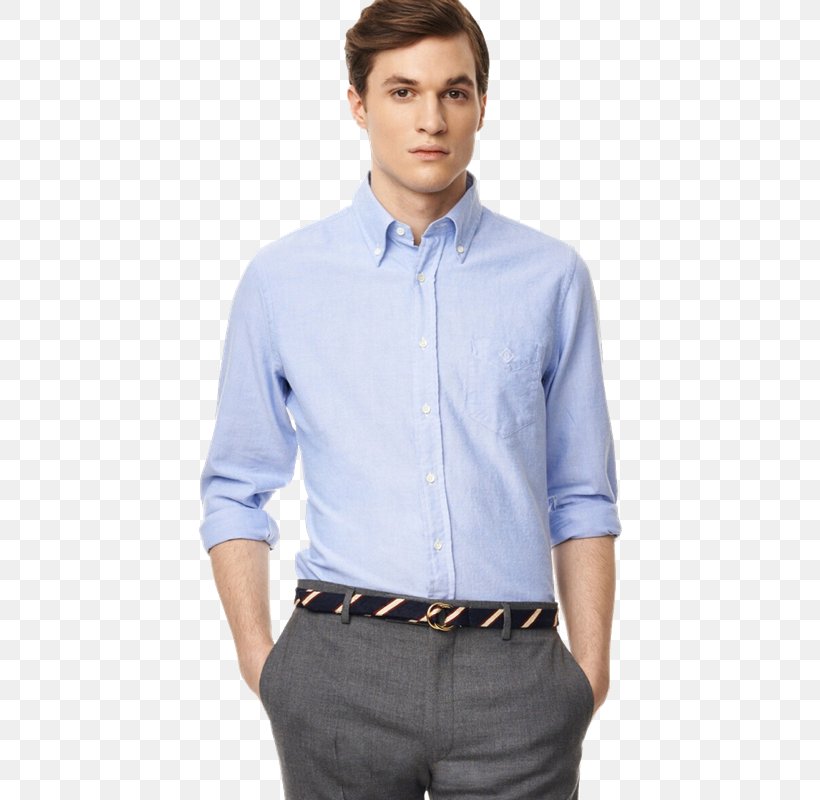 Dress Shirt T-shirt Clothing, PNG, 424x800px, Dress Shirt, Black Tie, Blue, Button, Clothing Download Free