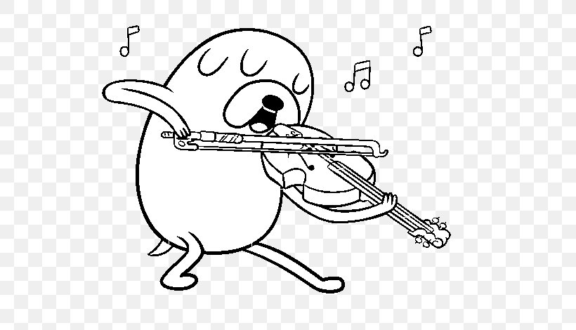 Jake The Dog Drawing Violin Finn The Human Coloring Book, PNG, 600x470px, Watercolor, Cartoon, Flower, Frame, Heart Download Free
