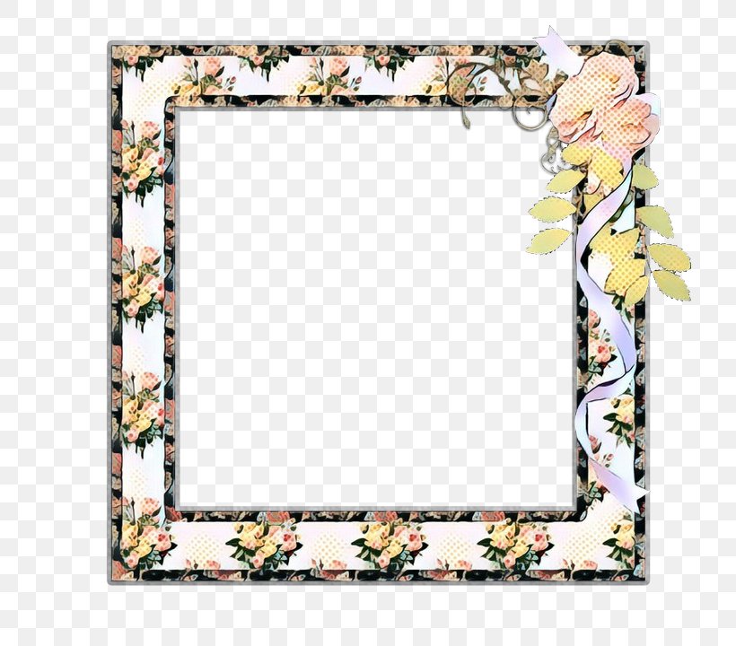 Vintage Flowers Frame, PNG, 720x720px, Pop Art, Cut Flowers, Floral Design, Flower, Flower Picture Frame Download Free