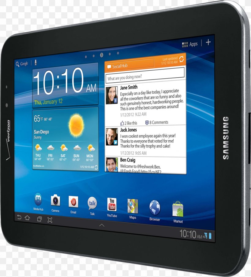 Samsung Galaxy Tab 7.7 Smartphone IPhone Web Browser, PNG, 908x999px, Samsung Galaxy Tab 77, Amoled, Communication Device, Computer, Display Device Download Free