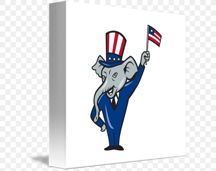 Flag Of The United States Republican Party, PNG, 606x650px, United States, Art, Cartoon, Fictional Character, Flag Download Free