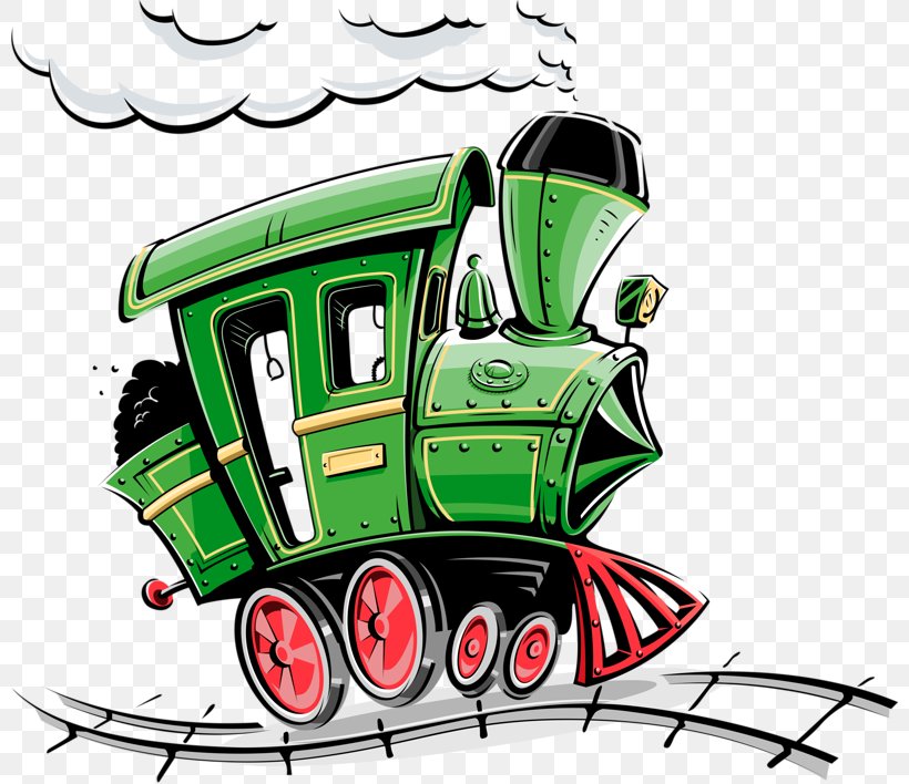 Train Rail Transport Locomotive Illustration, PNG, 800x708px, Train, Art, Automotive Design, Brand, Cartoon Download Free