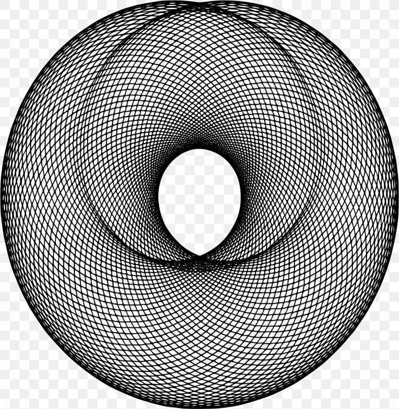 Circle Roulette Line Curve Epicycloid, PNG, 2339x2400px, Roulette, Black And White, Centre, Coordinate System, Curve Download Free