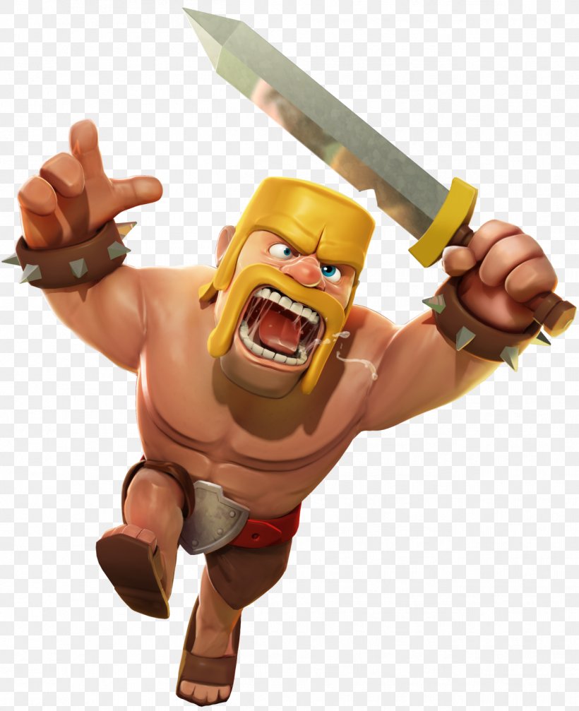 Clash Of Clans Clash Royale Barbarian Clip Art, PNG, 1301x1599px, Clash Of Clans, Action Figure, Barbarian, Clash Royale, Fictional Character Download Free