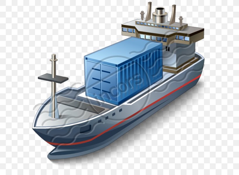 Container Ship Cargo Ship Intermodal Container Transport, PNG, 600x600px, Container Ship, Bitmap, Boat, Cargo, Cargo Ship Download Free
