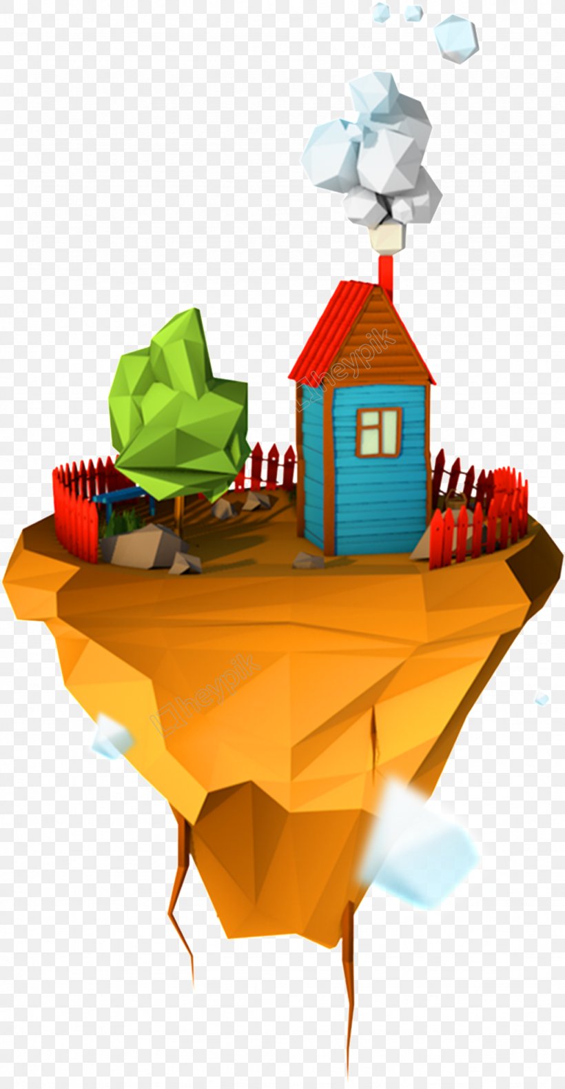 Low Poly 3D Computer Graphics Image Illustration Drawing, PNG, 1024x1971px, 3d Computer Graphics, Low Poly, Art, Artist, Behance Download Free