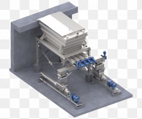 Receiving Station - Material Handling Live Bottom Trailer Rubbish Bins & Waste Paper Baskets PNG