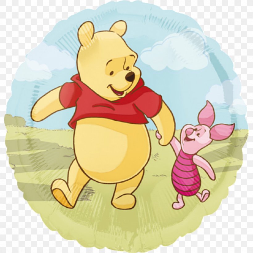 Winnie-the-Pooh Piglet Eeyore Tigger Winnipeg, PNG, 1000x1000px, Watercolor, Cartoon, Flower, Frame, Heart Download Free