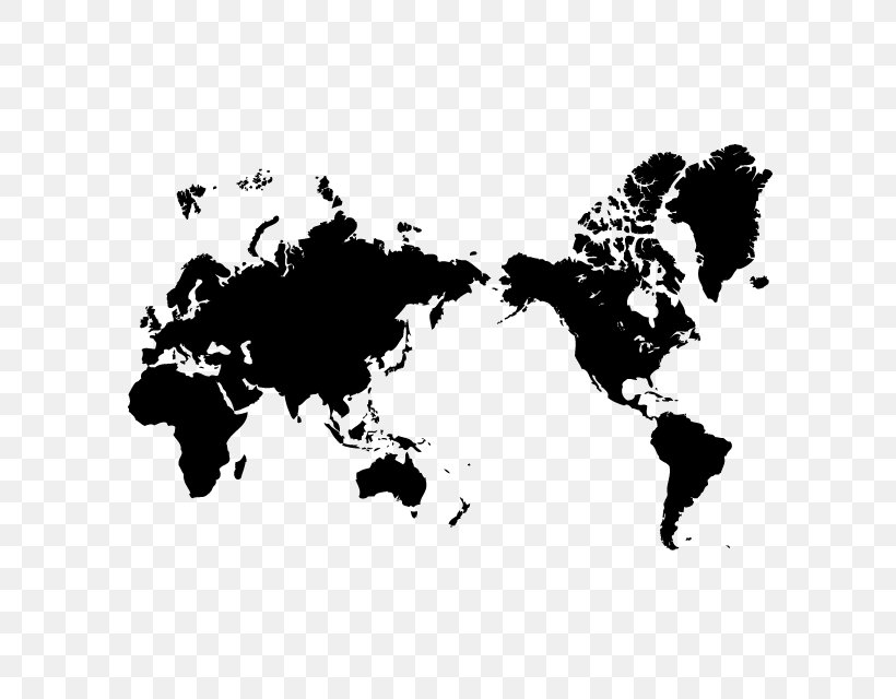 World Map Globe, PNG, 640x640px, World, Black, Black And White, Border, Flat Earth Download Free
