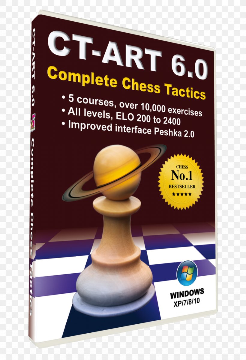 Chess Tactics Training CT-ART 6.0. Complete Chess Tactics Tigran Petrosian Chess House ČT Art, PNG, 874x1280px, Chess, Chess Tactic, Computer Program, Computer Software, Dvd Download Free