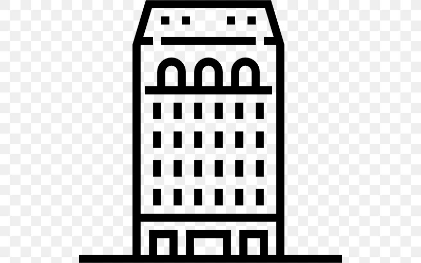 Building Clip Art, PNG, 512x512px, Building, Advertising, Architecture, Area, Black And White Download Free