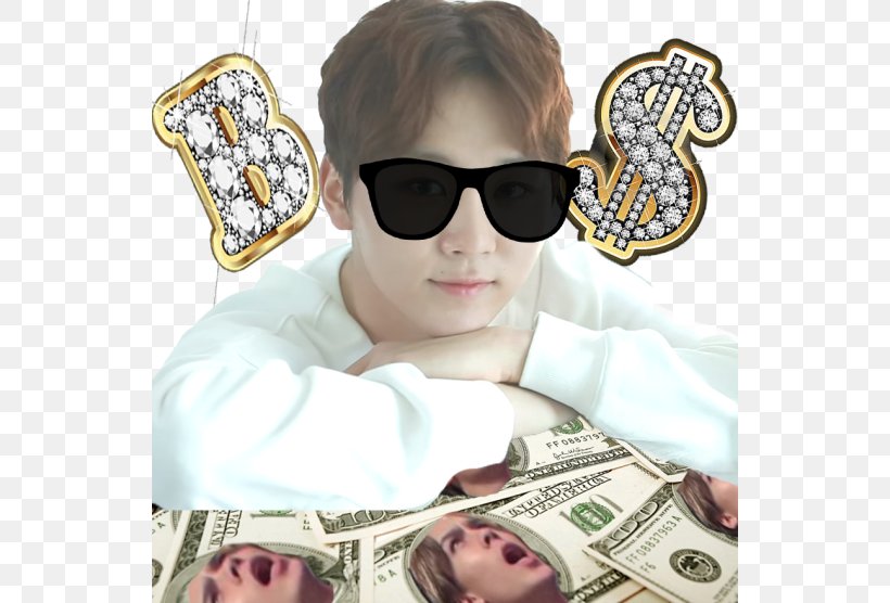 Hoshi Seventeen Sunglasses Goggles, PNG, 540x556px, Hoshi, Boo Seungkwan, Cash, Cool, Ear Download Free