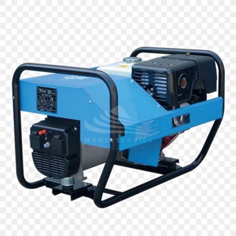 Three-phase Electric Power Electric Generator Single-phase Electric Power Engine-generator Single-phase Generator, PNG, 1000x1000px, Threephase Electric Power, Alternating Current, Automotive Exterior, Diesel Fuel, Electric Generator Download Free