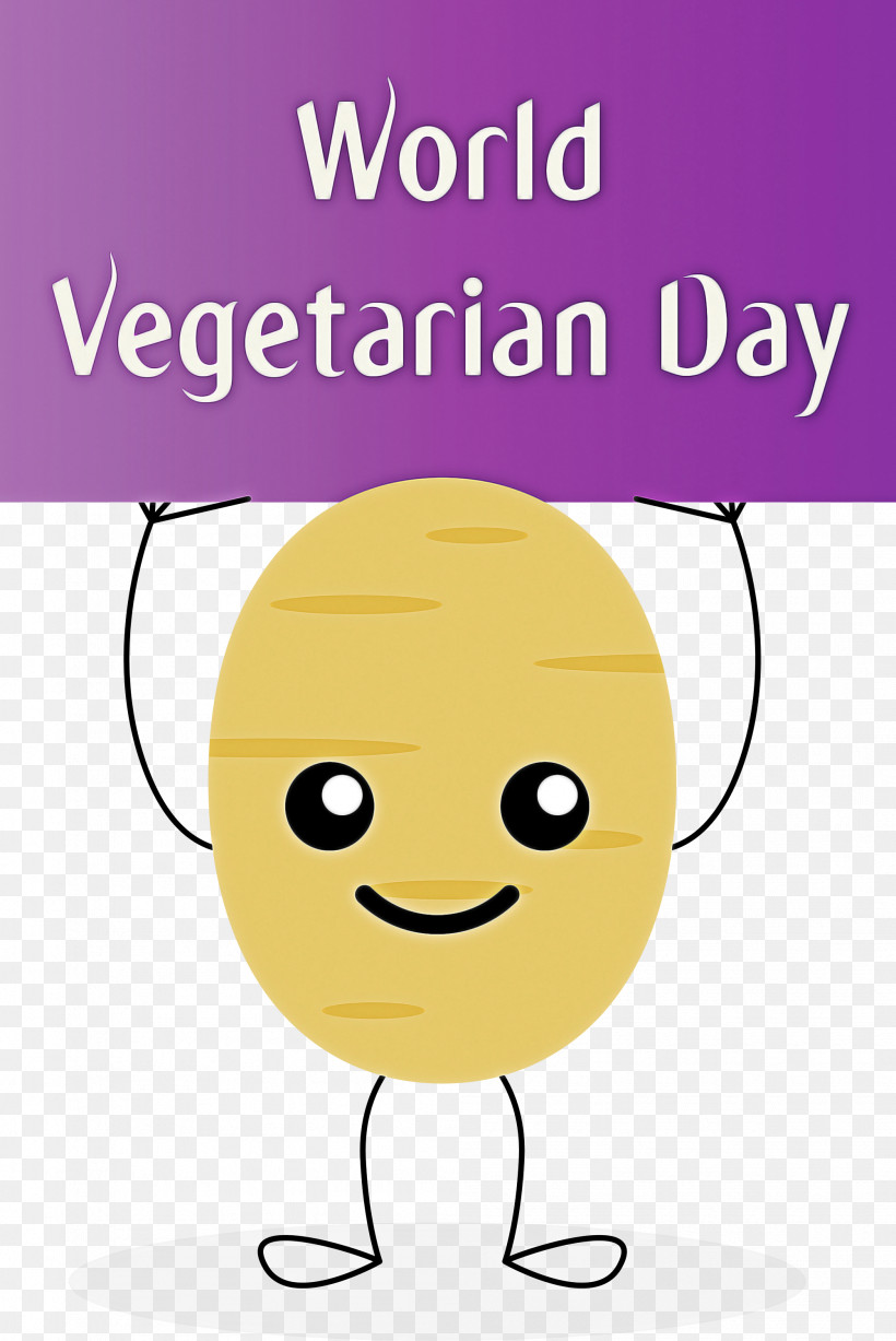 World Vegetarian Day, PNG, 2004x3000px, World Vegetarian Day, Behavior, Cartoon, Emoticon, Happiness Download Free