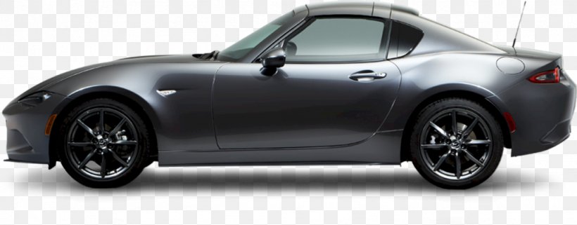 2017 Mazda MX-5 Miata RF Sports Car Mazda MX-5 RF, PNG, 1024x402px, 2017 Mazda Mx5 Miata Rf, Alloy Wheel, Automotive Design, Automotive Exterior, Automotive Tire Download Free