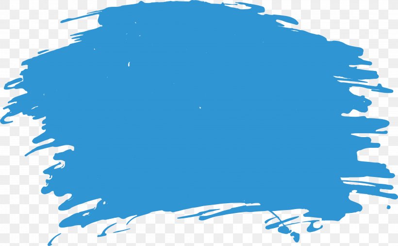 Brush Watercolor Painting, PNG, 4210x2598px, Paintbrush, Area, Blue, Brush, Illustrator Download Free