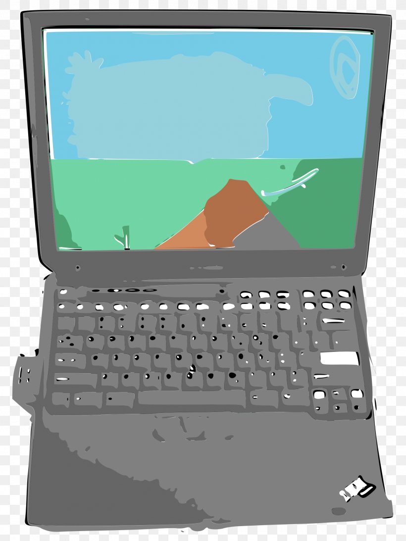 Laptop Clip Art, PNG, 1800x2400px, Laptop, Computer, Computer Hardware, Computer Monitors, Drawing Download Free