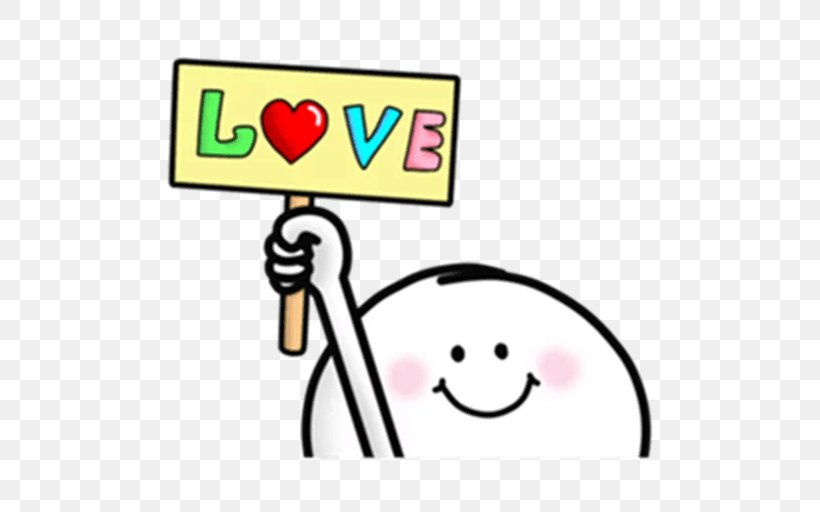Love Telegram Sticker Attitude Happiness, PNG, 512x512px, Love, Area, Attitude, Behavior, Communication Download Free