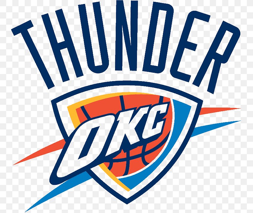 Oklahoma City Thunder Logo NBA Denver Nuggets Basketball, PNG, 749x691px, Oklahoma City Thunder, Area, Artwork, Basketball, Brand Download Free