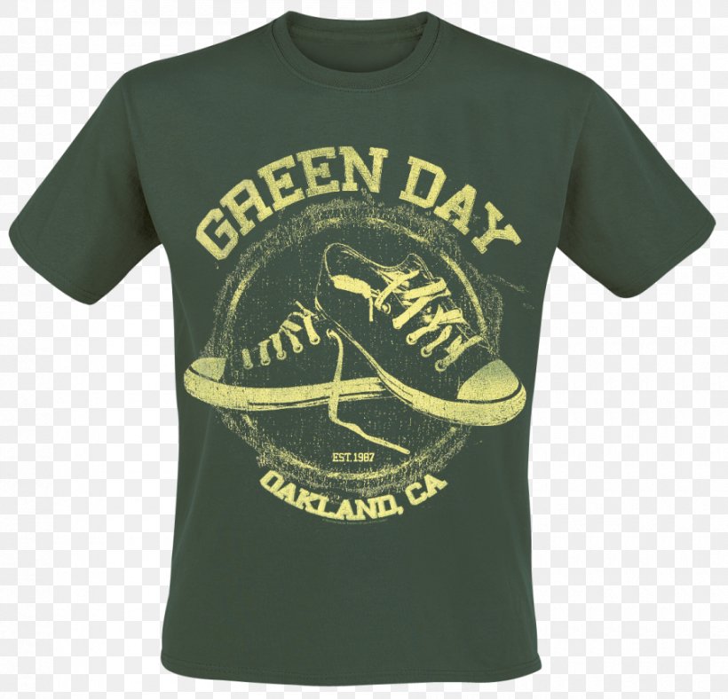 T-shirt Green Day Punk Rock Logo American Idiot, PNG, 900x865px, Tshirt, Active Shirt, American Idiot, Billie Joe Armstrong, Brand Download Free