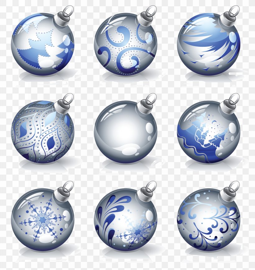 Crystal Ball Christmas Ornament, PNG, 3689x3897px, Crystal Ball, Ball, Blue And White Porcelain, Christmas, Christmas Decoration Download Free