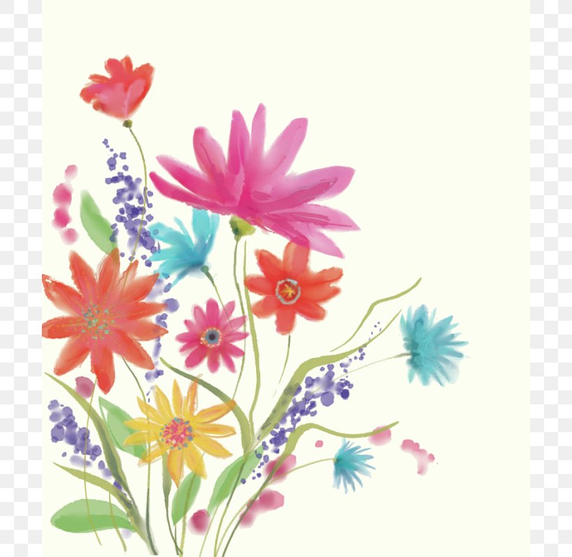 Floral Design Watercolour Flowers Watercolor Painting Watercolor: Flowers, PNG, 700x799px, Floral Design, Art, Chrysanths, Cut Flowers, Daisy Download Free