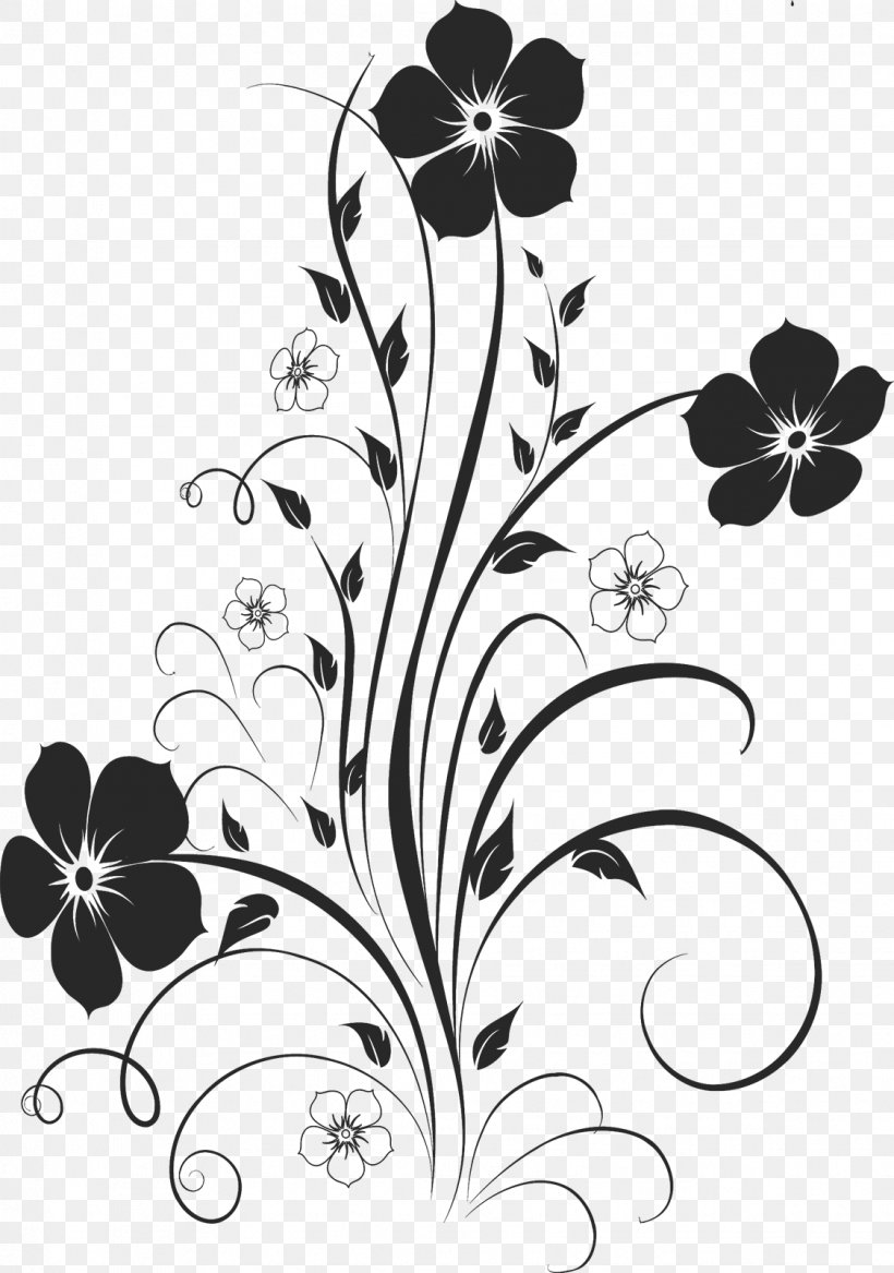 Floral Design Monochrome Painting Arabesque Ornament, PNG, 1124x1600px, Floral Design, Arabesque, Art, Black, Black And White Download Free