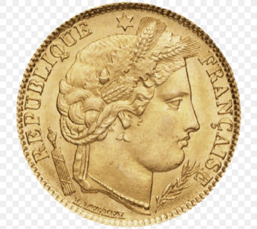 Gold Coin Gold Coin France French Franc, PNG, 768x730px, Coin, Ancient History, Catalog, Currency, Franc Download Free