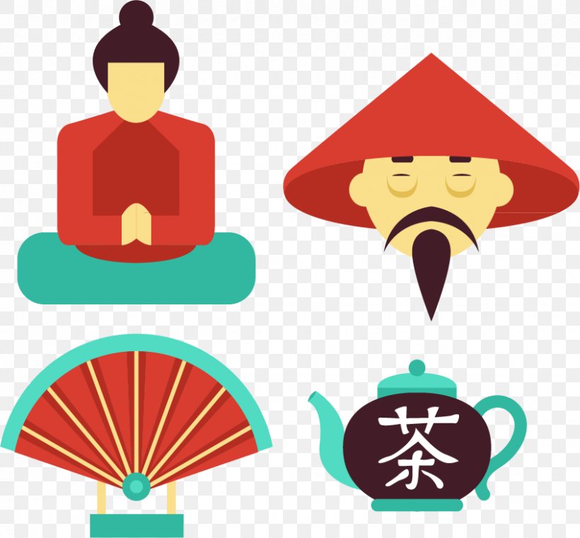 National Symbols Of China National Symbols Of China Illustration, PNG, 844x783px, China, Chinese Characters, Culture, Flag Of China, Headgear Download Free