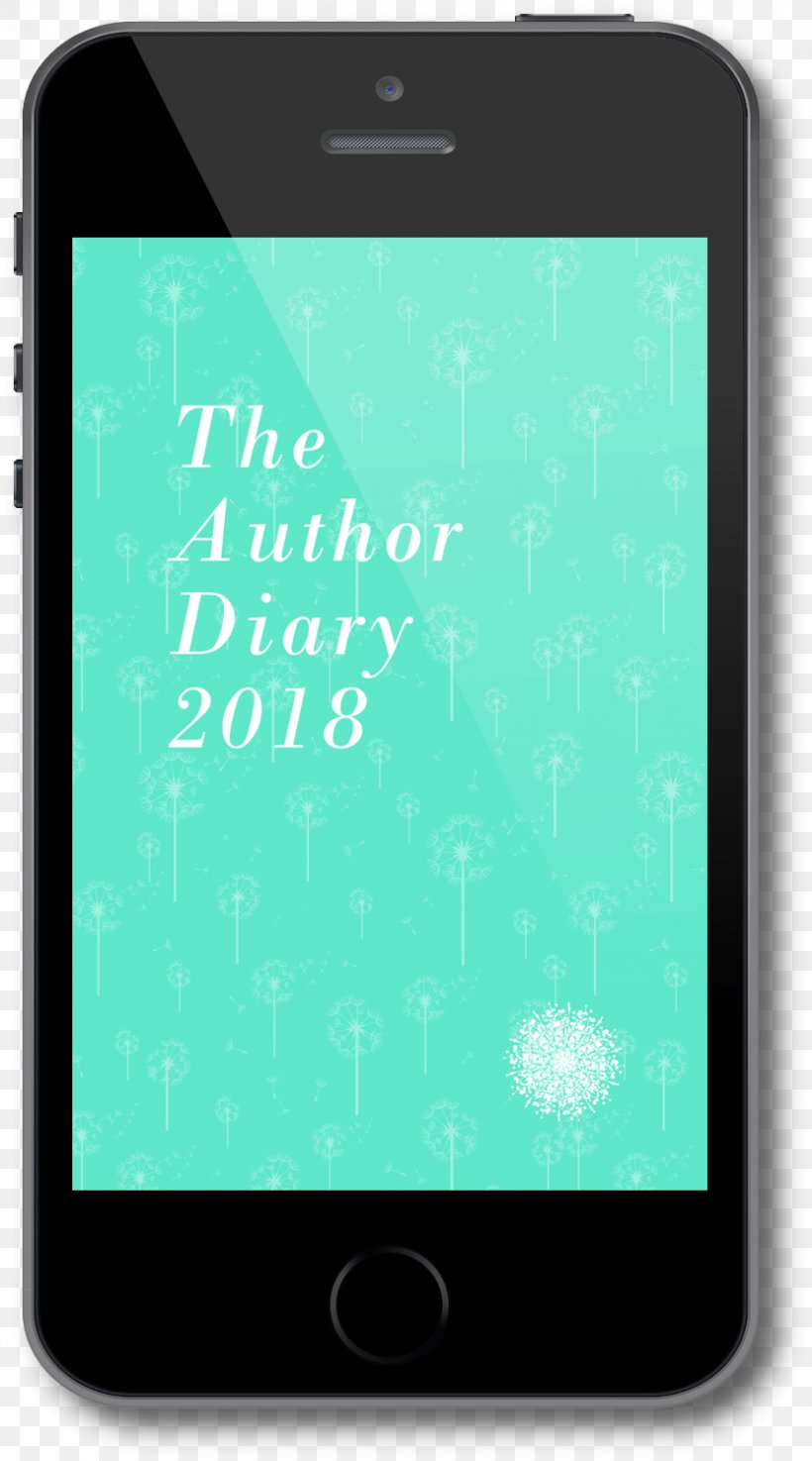 The Author Diary 2018 Feature Phone Book Mobile Phones, PNG, 831x1495px, 2017, Feature Phone, Aqua, Author, Book Download Free