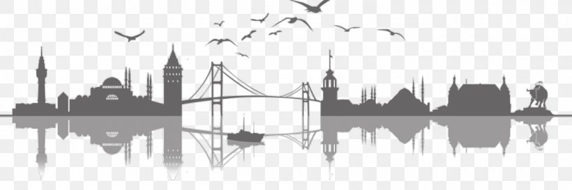 City Skyline Silhouette, PNG, 1500x500px, Galata Tower, City, Human Settlement, Istanbul, Istanbul Airport Download Free
