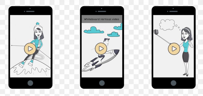 Smartphone Video Whiteboard Animation Animaker Dry-Erase Boards, PNG,  900x426px, 2018, Smartphone, Animation, Cellular Network, Communication