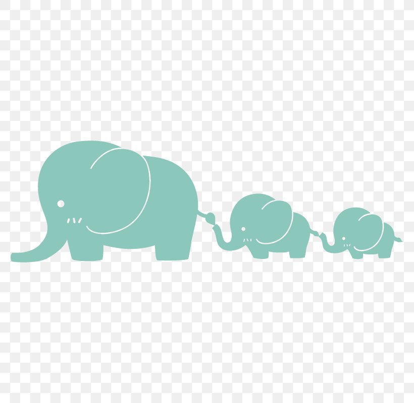5 Elephants Paper Wall Decal Nursery, PNG, 800x800px, Paper, African Elephant, Business, Child, Color Chart Download Free