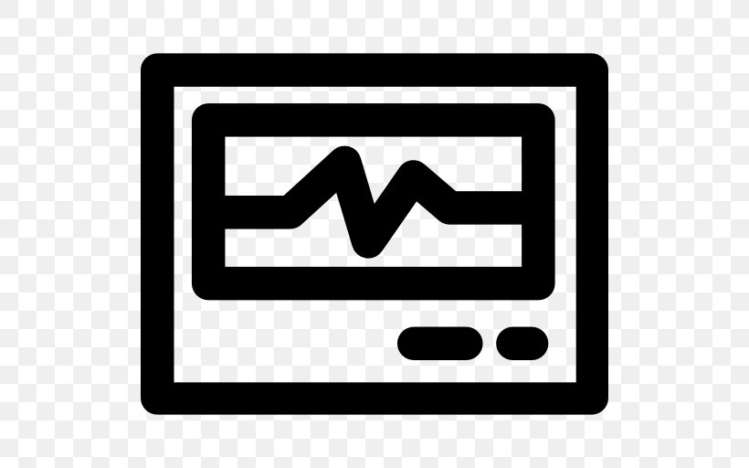 Electrocardiogram, PNG, 512x512px, Logo, Area, Black, Black And White, Brand Download Free