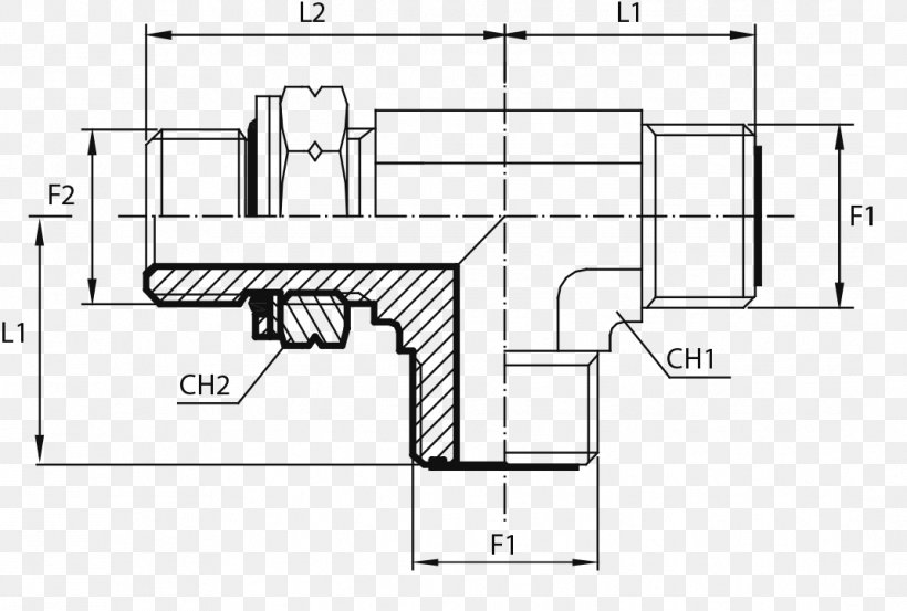 ORFS Pressure Adapter Screw Thread Fluid, PNG, 1071x723px, Orfs, Adapter, Area, Artwork, Black And White Download Free