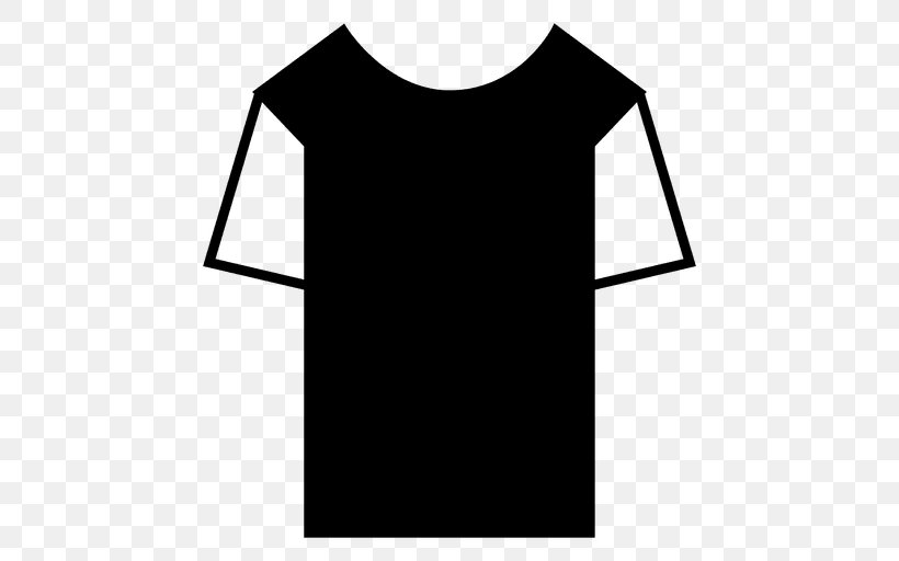 T-shirt Clothing Sleeve Dress Silhouette, PNG, 512x512px, Tshirt, Black, Black And White, Brand, Clothing Download Free