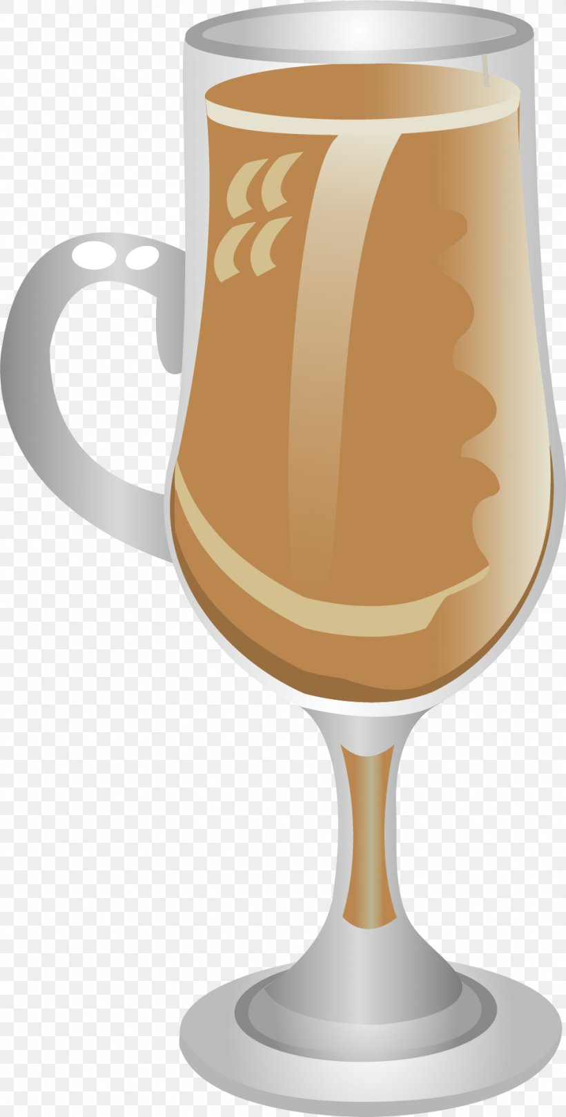 Tea Iced Coffee Milk Wine Glass, PNG, 972x1917px, Tea, Beer Glass, Chalice, Coffee, Coffee Cup Download Free