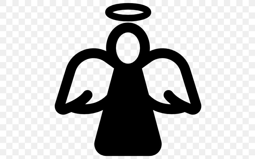 Christmas Angel Clip Art, PNG, 512x512px, Christmas, Angel, Black And White, Christianity, Christmas Gift Download Free