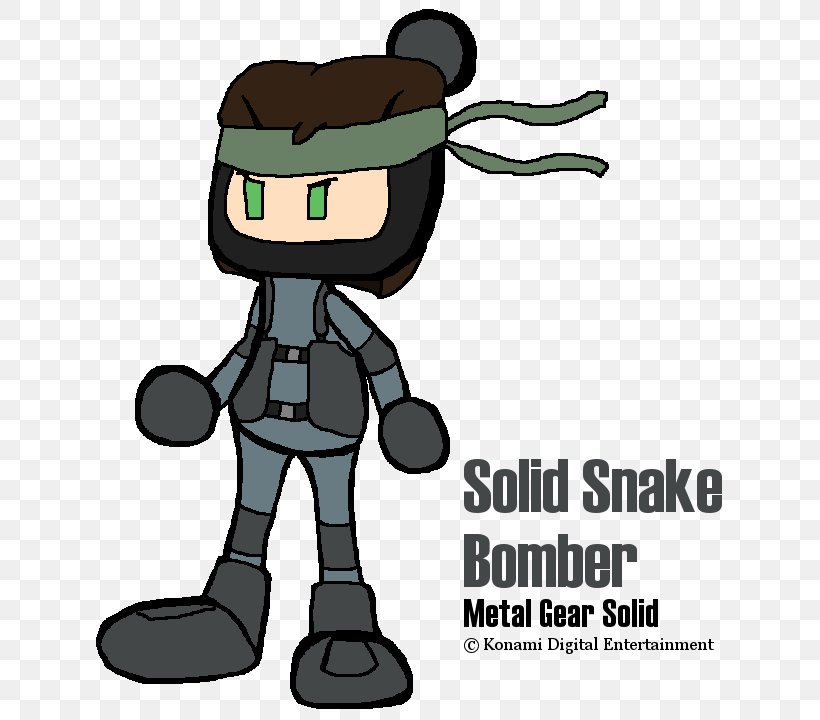 Super Bomberman R Solid Snake Konami Fantastic Parodius, PNG, 640x720px, Super Bomberman R, Art, Bomberman, Bomberman Jetters, Cartoon Download Free