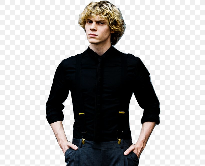 American Horror Story Evan Peters Tate Langdon Kyle Spencer Actor, PNG, 495x666px, American Horror Story, Actor, American Horror Story Asylum, American Horror Story Murder House, Clothing Download Free