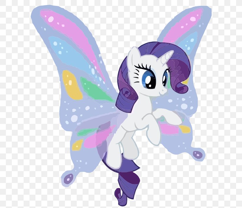 Rarity Fluttershy Ponyville YouTube, PNG, 652x705px, Rarity, Animal Figure, Animated Series, Art, Butterfly Download Free